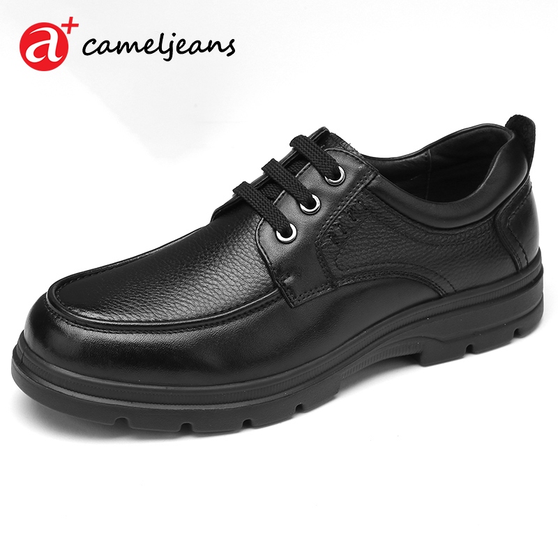 Mens casual sale black dress shoes