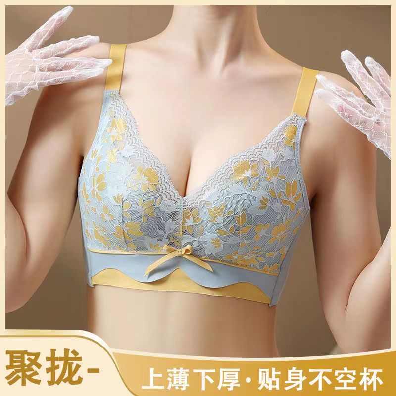 Lace Sexy Push Up Female Underwear DEEP-V Tight-fitting Bra Unwired Bra  Sexy Lingerie Plus Size New Fashion Design for 2024 - AliExpress