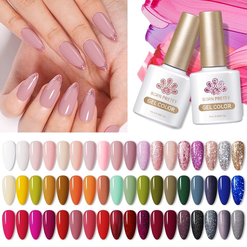 Summer Nail Gel Polish - 15ml Semi-permanent Nail Gels Manicure Accessories  1pc