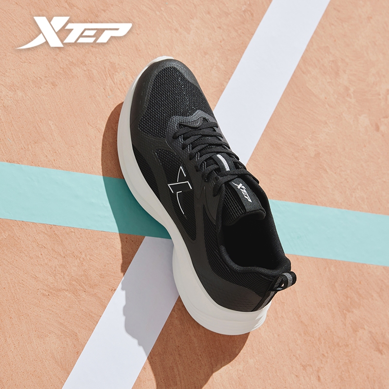 Xtep Men's Basketball Shoes Mesh Breathable Non-slip Casual Training Shoes