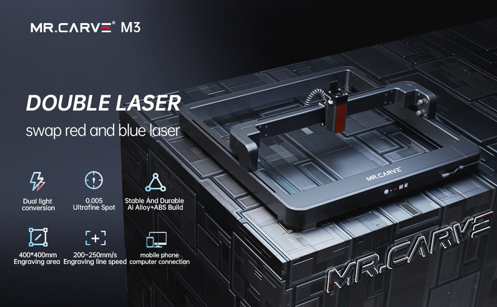 Mr. Carve M3 10W Laser Cutter/Engraver