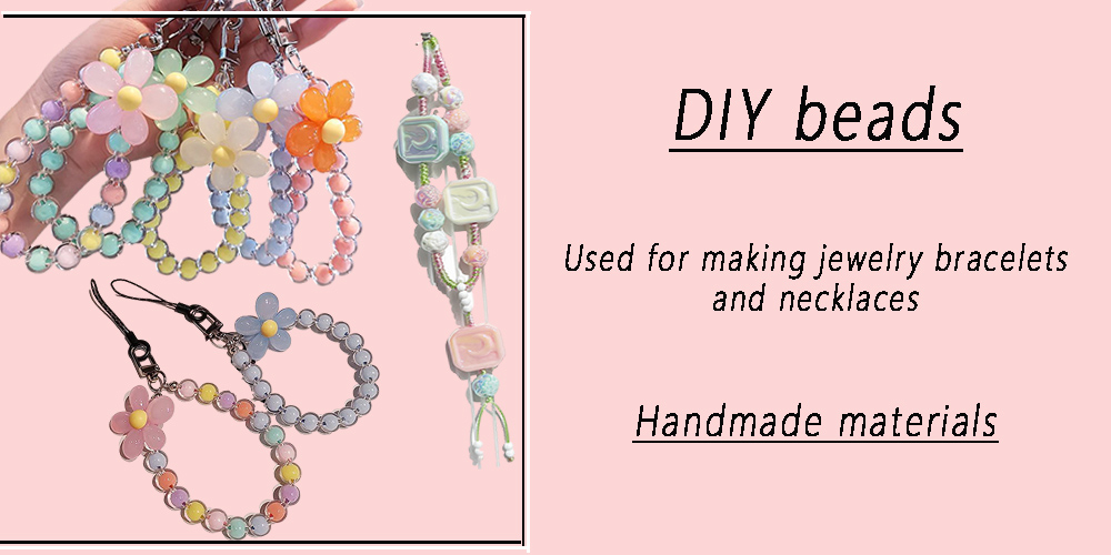5pcs Sanrio Hello Kitty Kuromi Melody Square Beads for DIY Jewelry Making  Handmade Bracelet Earring Cartoon Cute Beads Materials