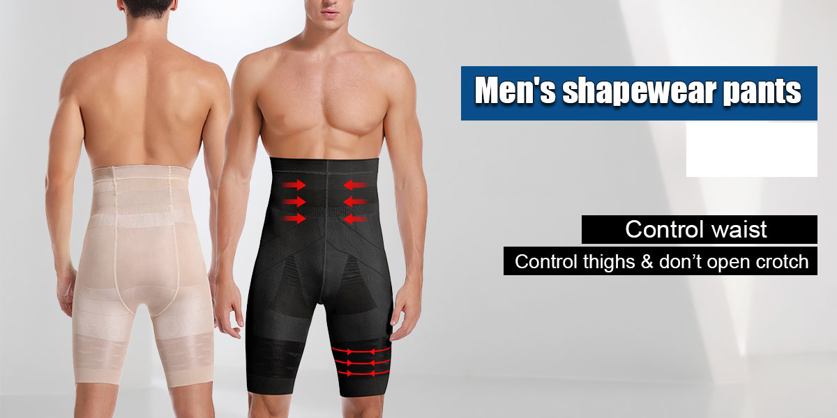 Fashion Ultra Lift Body Slimming Shaper Slim Belt Men Belly Fat Body Shaper  Girdles Posture Corrector Male Corset Abdomen Shapewear Firm(#Black)