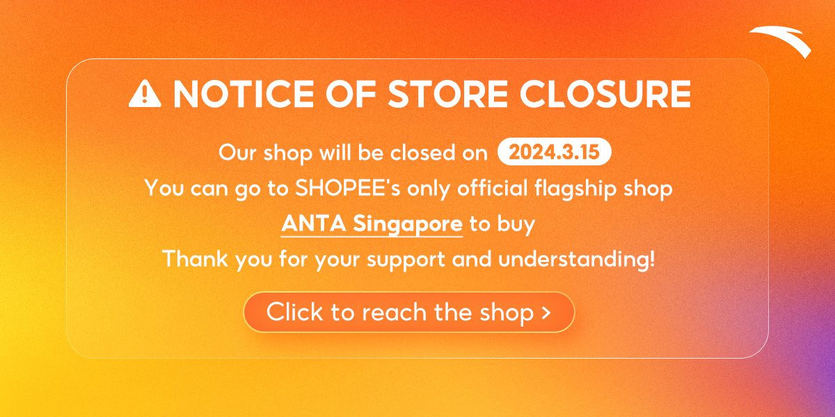 ANTA Global Official Store, Online Shop May 2025 | Shopee Singapore