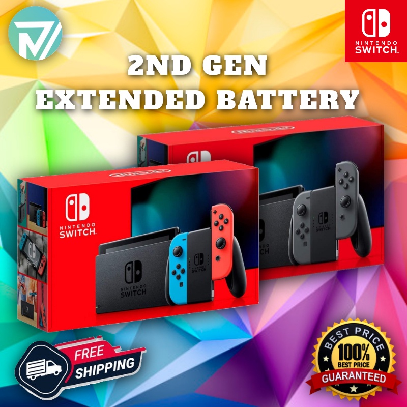 Nintendo switch extended clearance battery model