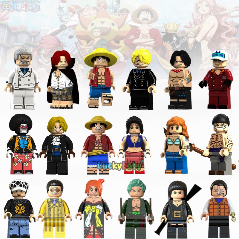 Lego Compatible One Piece Brook Custom Minifig