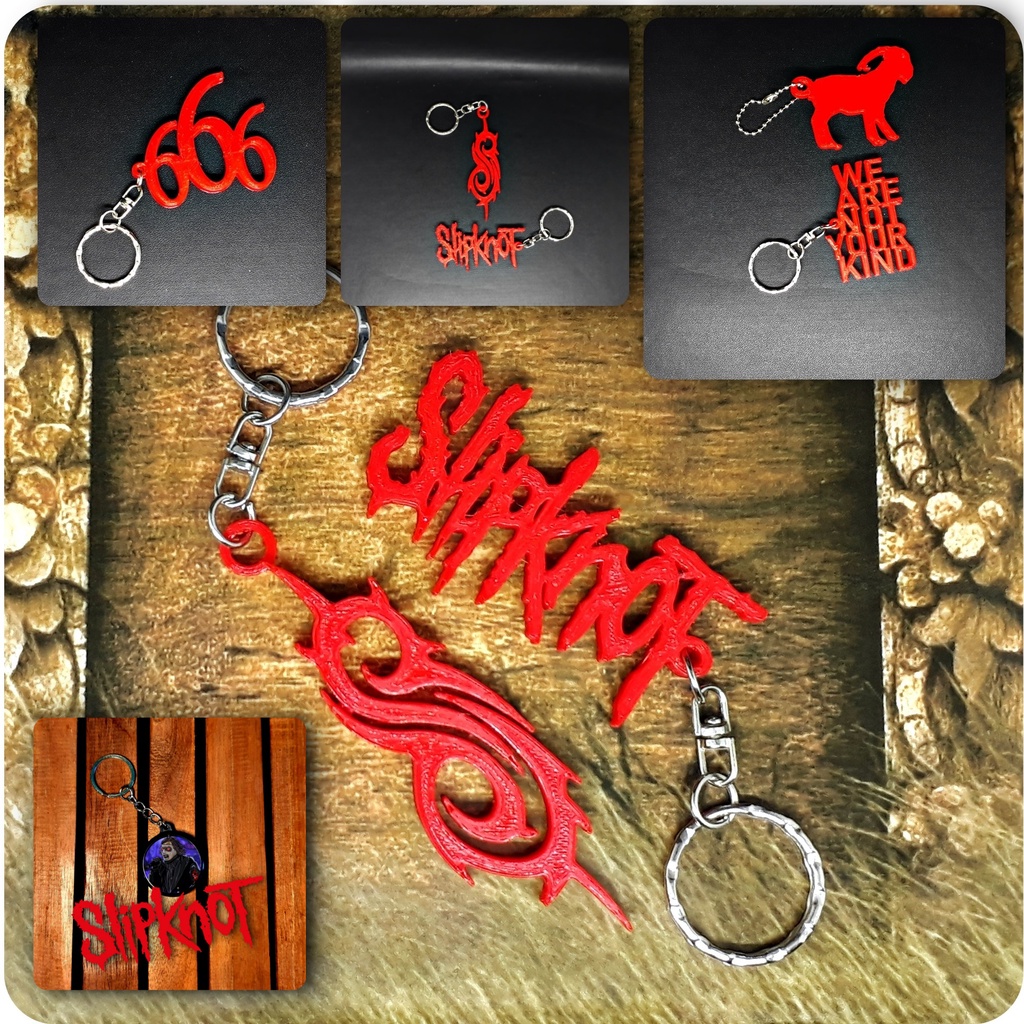 Slipknot keychain on sale