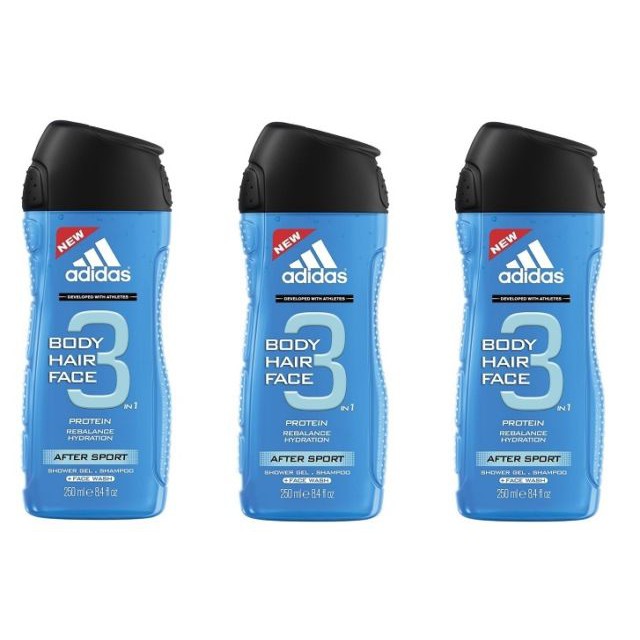 Adidas 3 in 1 body clearance wash