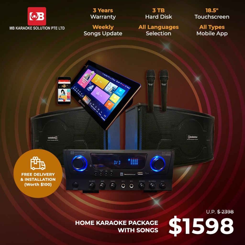 MB Home Karaoke Singapore, Online Shop Shopee Singapore