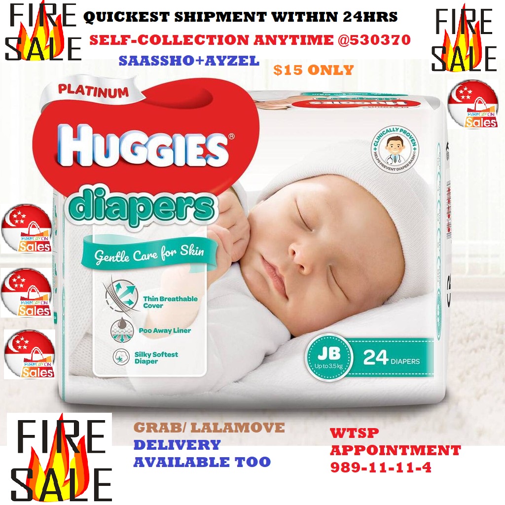 Huggies platinum just store born