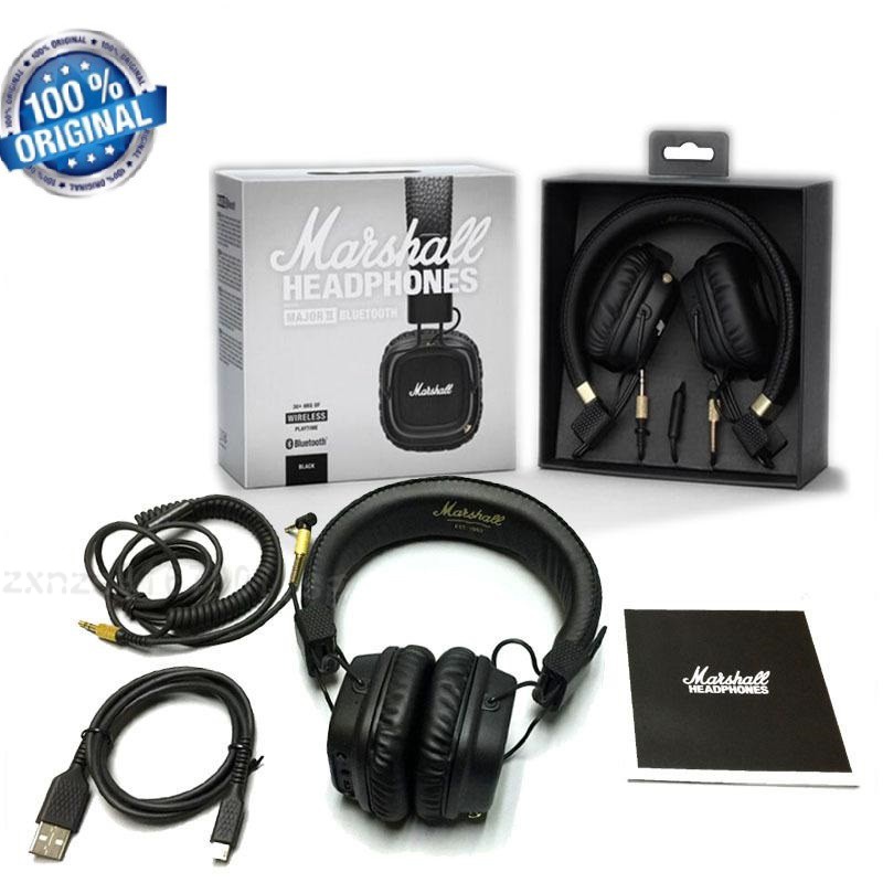 100 Original 100 Original Marshall Major II Bluetooth Wireless