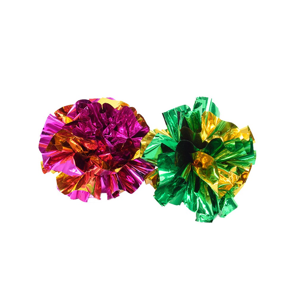 Mylar crinkle outlet balls