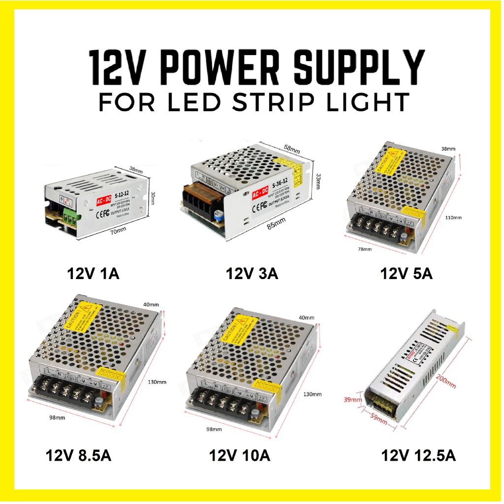 The Ultimate Guide to 12V Power Supply for LED Strip Lights-LED