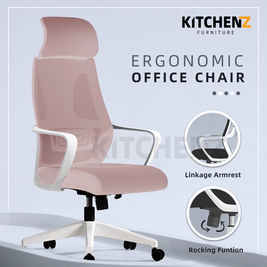 Homez mesh office deals chair