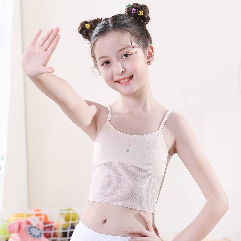 Little girl underwear student development period small vest 12