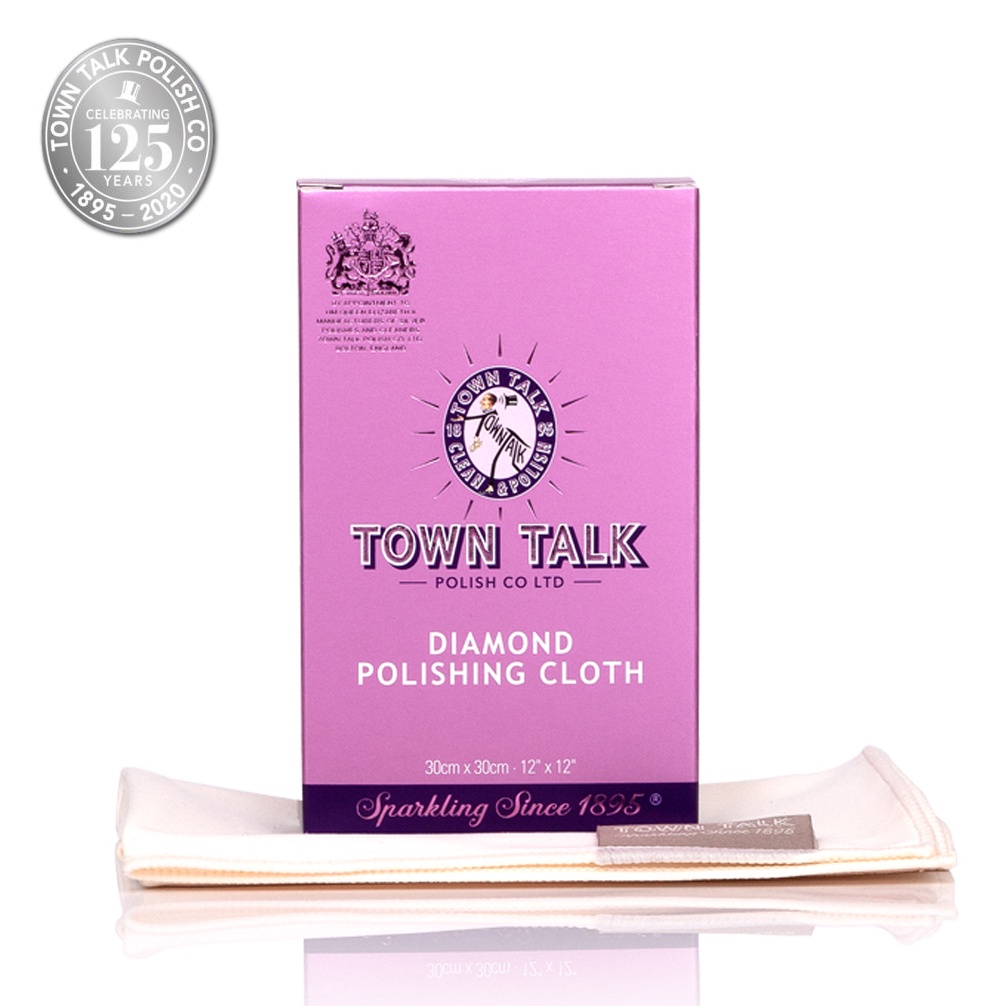 Anti-Tarnish Silver Polishing Cloth - Large (30 x 45cm) - TownTalk
