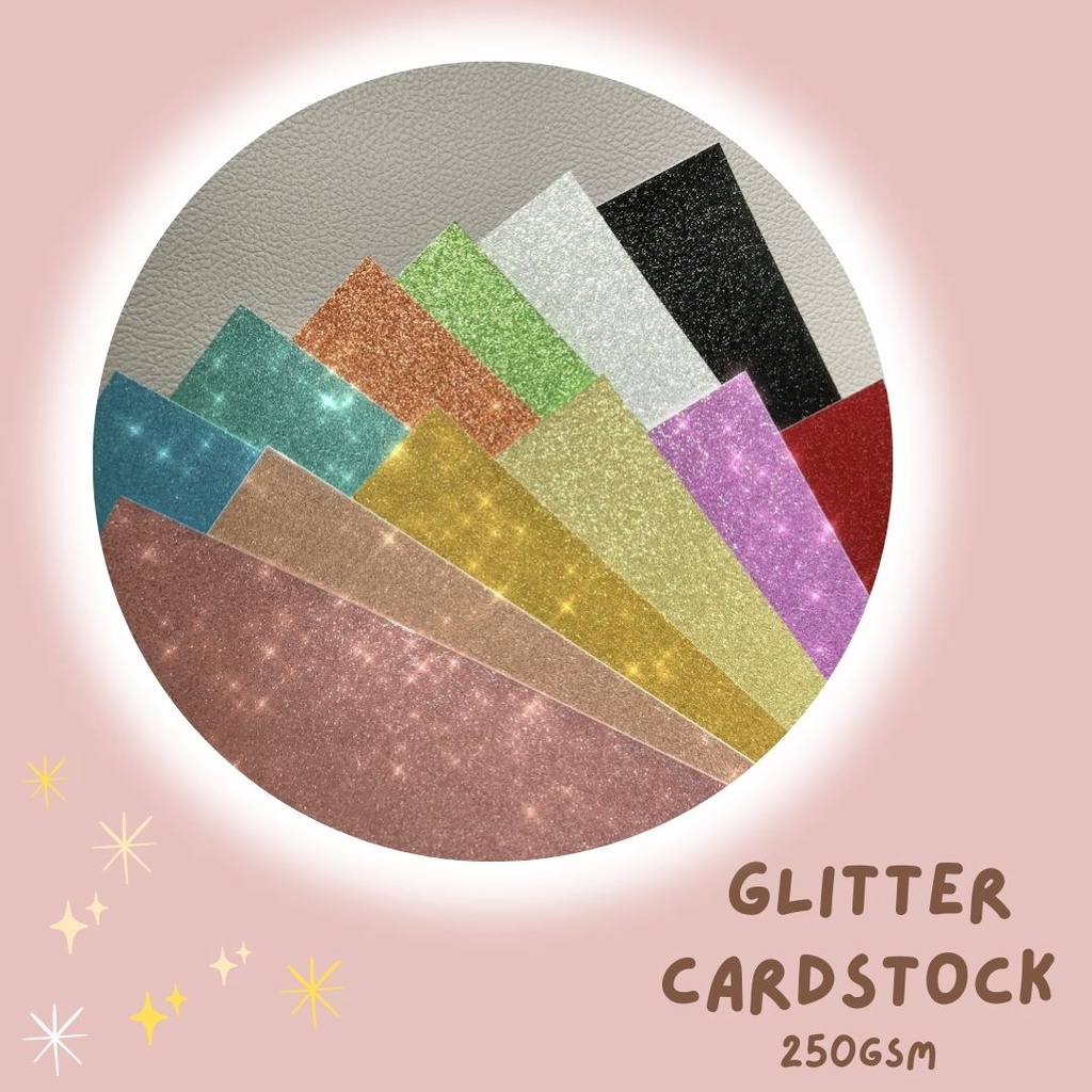 Christmas Glitter Cardstock 12 x 12, Double Sided Red/Green/White Paper for  Cricut, Thick Card Stock for Card Making, Scrapbooking, Craft(250Gsm