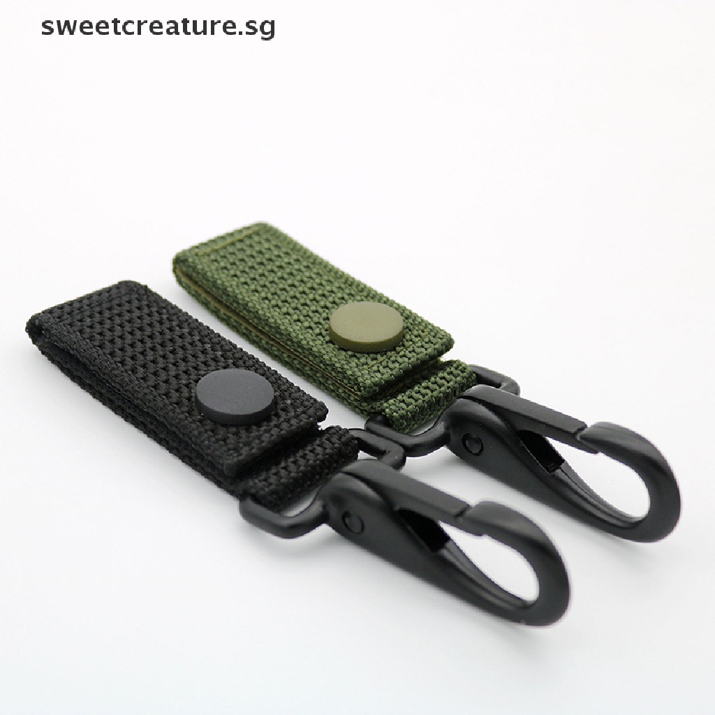 Nylon webbing clearance clamp