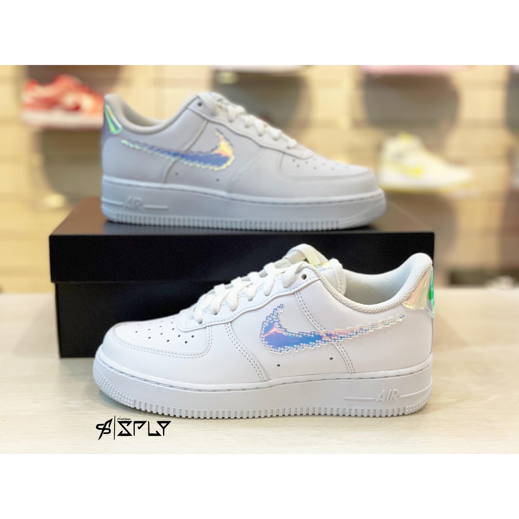 Air force 1 outlet rainbow bottom