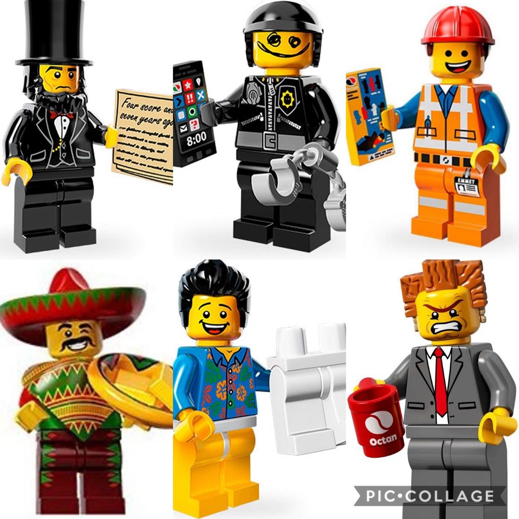 Lego the movie online minifigures