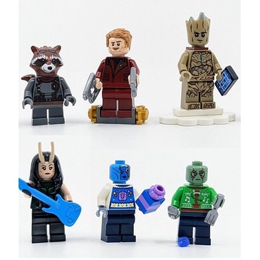 Guardians of best sale the galaxy minifigures