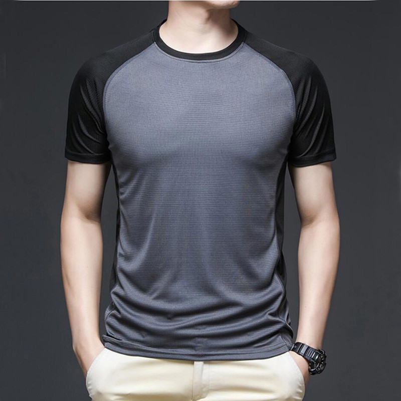 silk t shirts mens