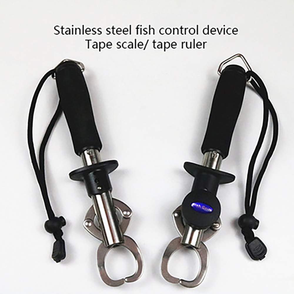 Fish Gripper, Stainless Steel Fish Gripper With Scale And Control