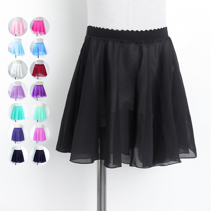 Elastic waist ballet skirt store