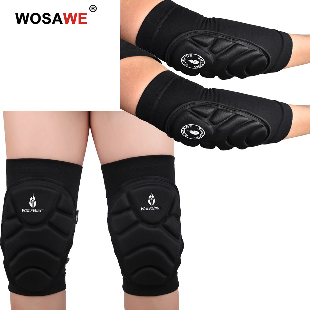 Elbow and knee discount pads for biking