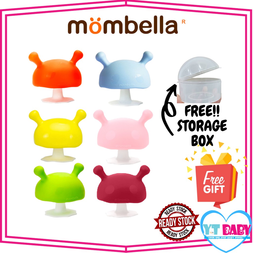 Mombella best sale teether mushroom