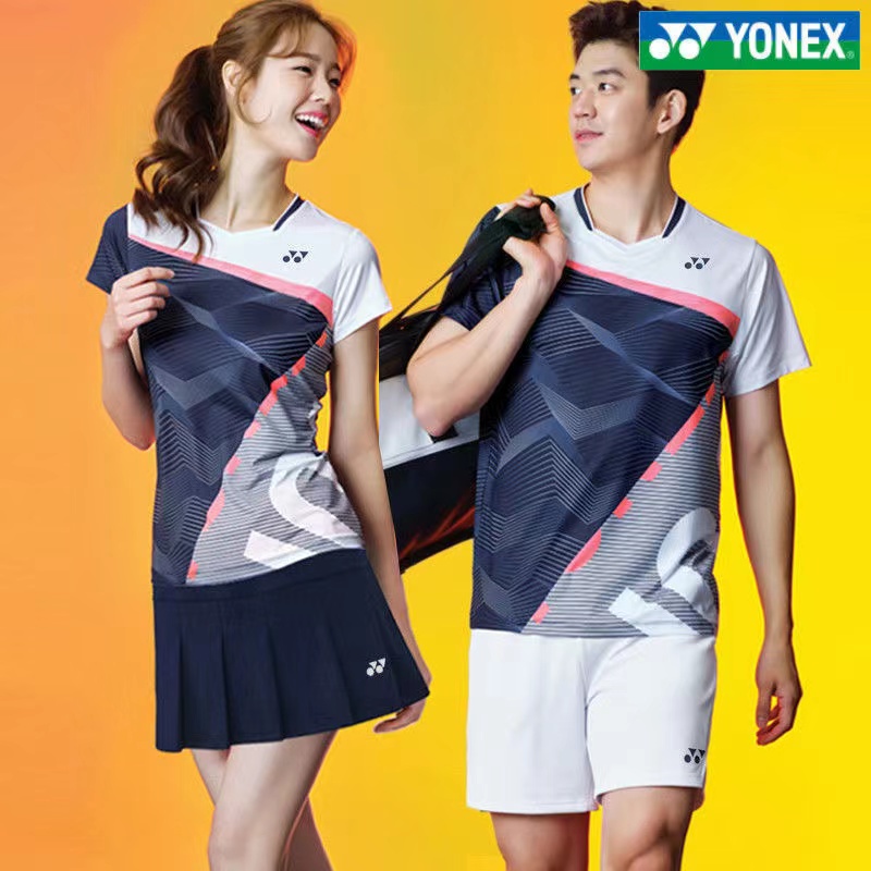 Badminton t sale shirt and shorts