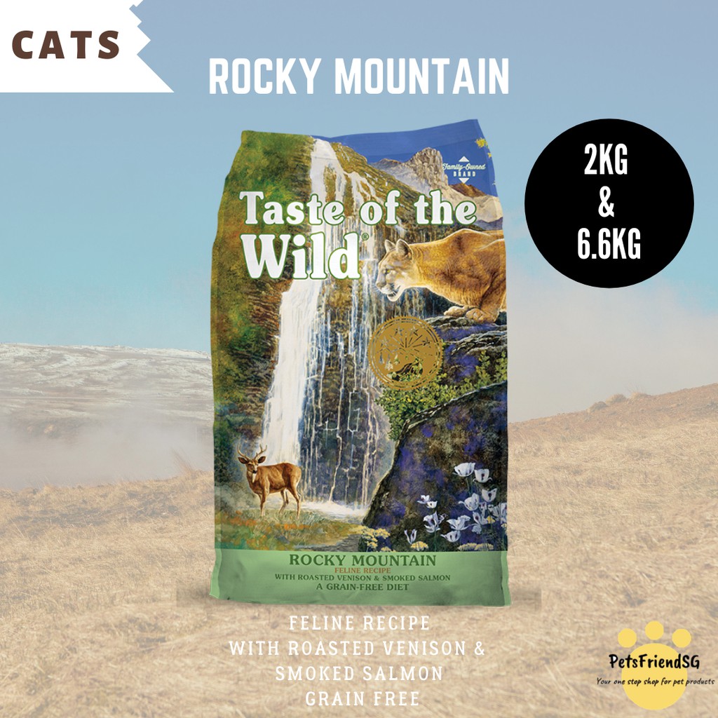 Taste of the wild sales rocky mountain feline dry food