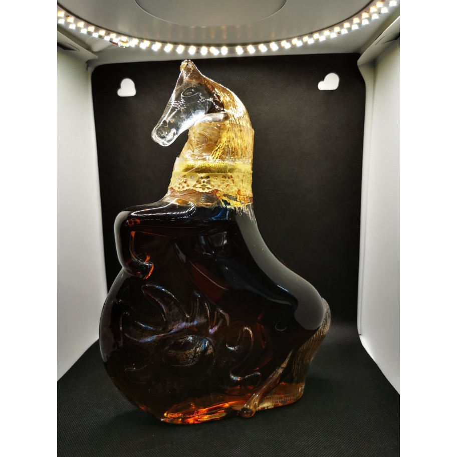 Rouyer Guillet Cheval Soleil Cognac. Hand-Decorated With Genuine