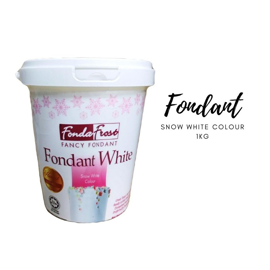 White fondant on sale