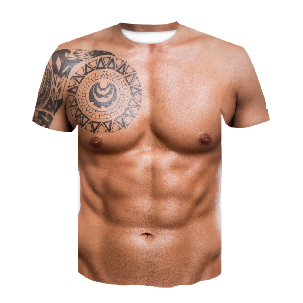 Six pack clearance under shirt