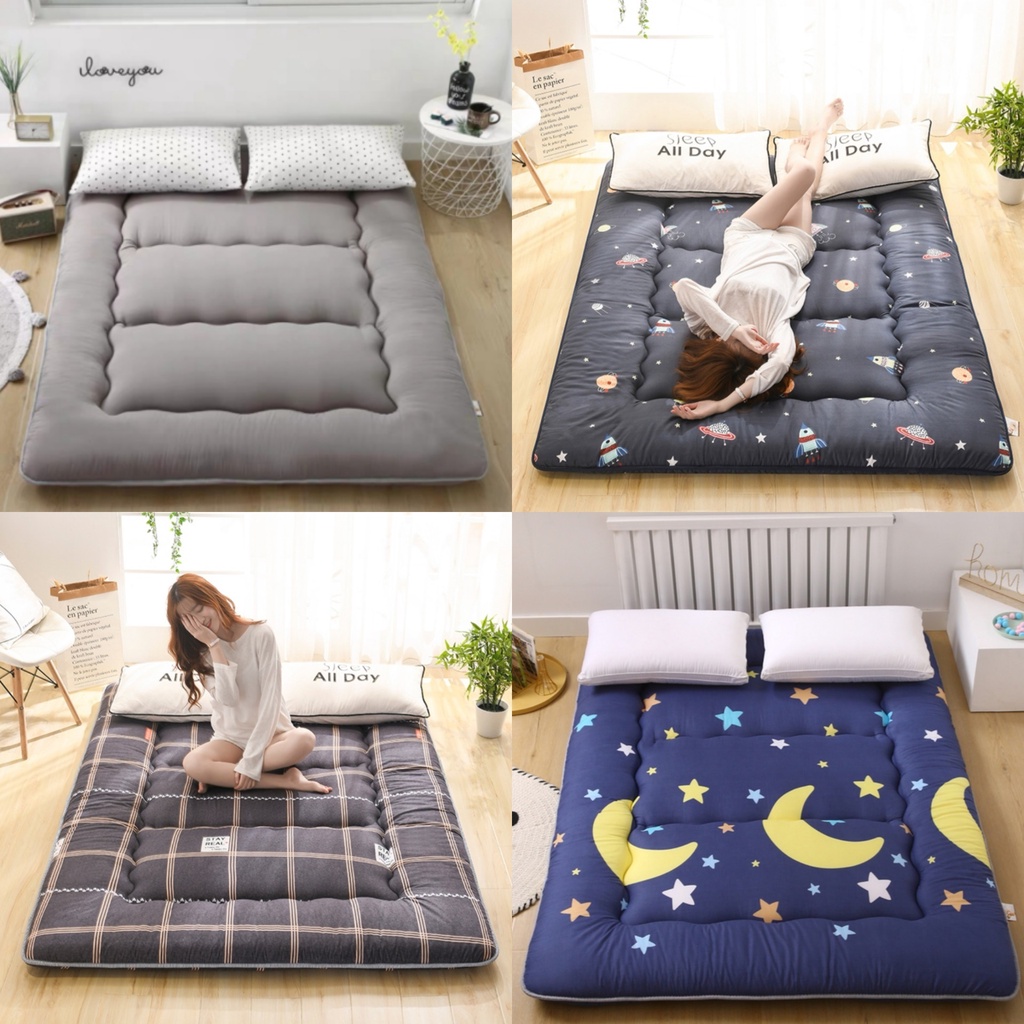 Bedroom Mattress Pad Tatami Rug Carpet Sleeping Carpet Bed Cushion