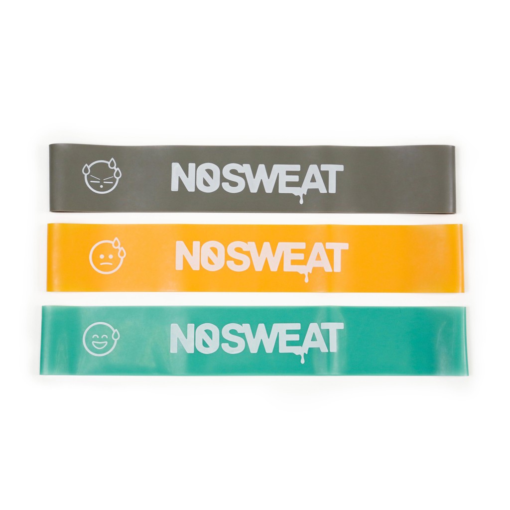 No Sweat Resistance Bands Set of 3 Shopee Singapore