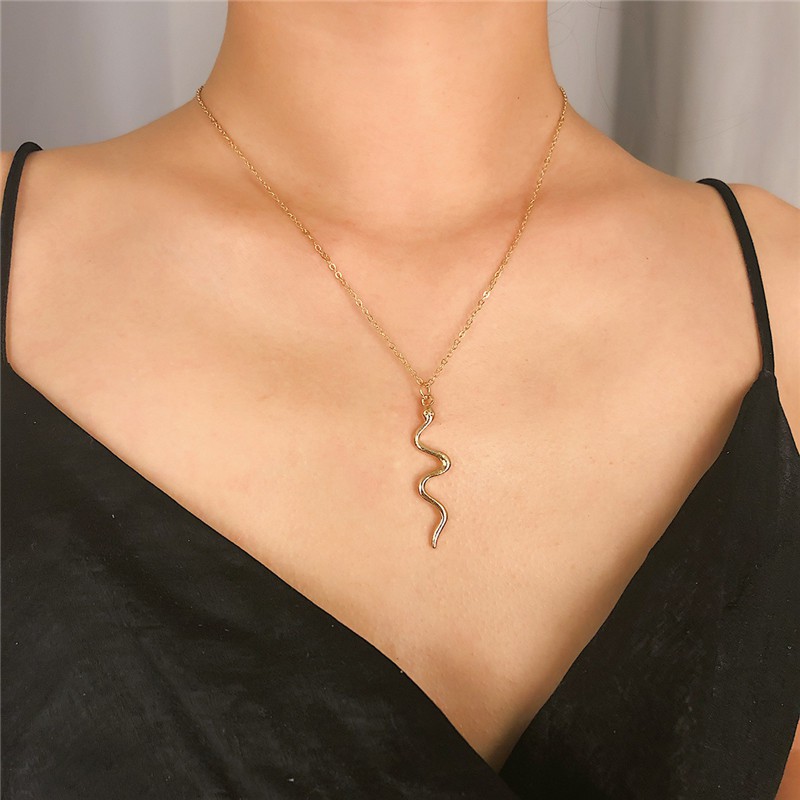 Cheap hot sale snake necklace