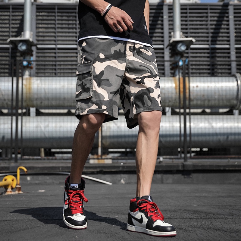 Army fatigue hot sale shorts mens