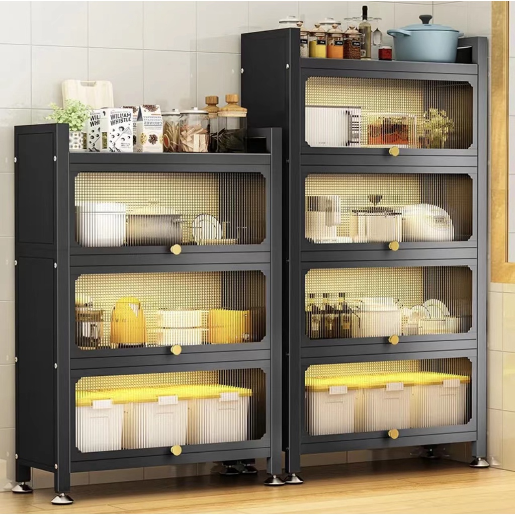 NETEL Kitchen Rack Trolley Kitchen Storage Racks Office Shelves