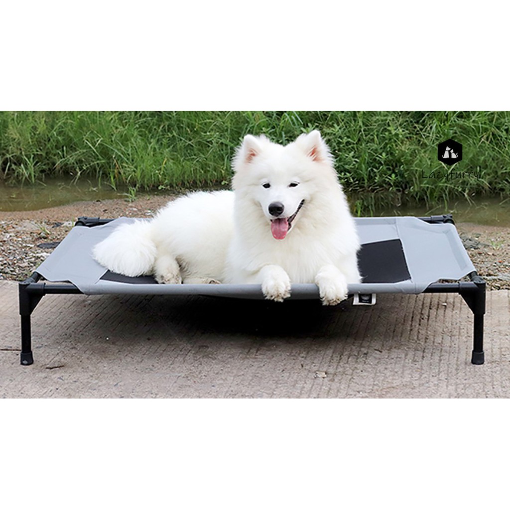 Elevated cooling cot pet cheap bed