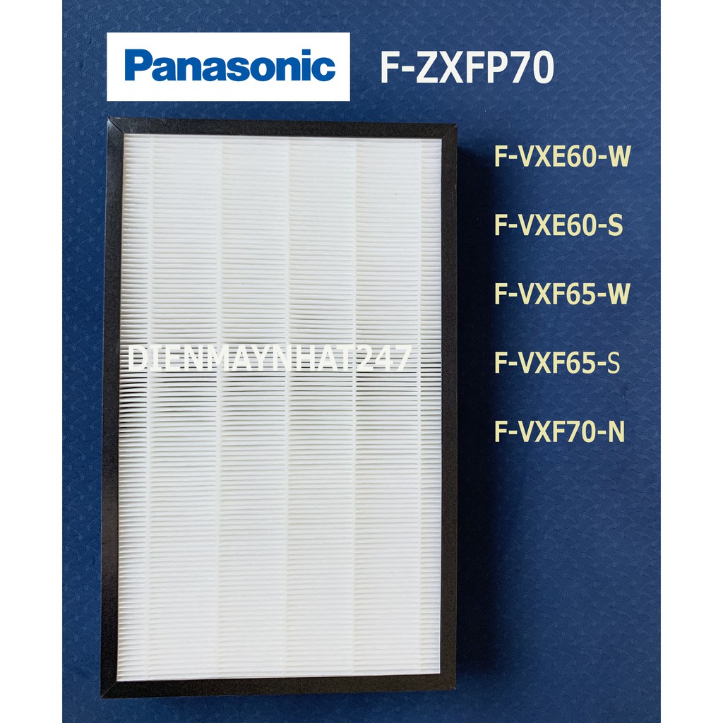 Panasonic F-VXE60-W 3-layer Air Filter, F-VXF65-W, F-VXF70-N, F