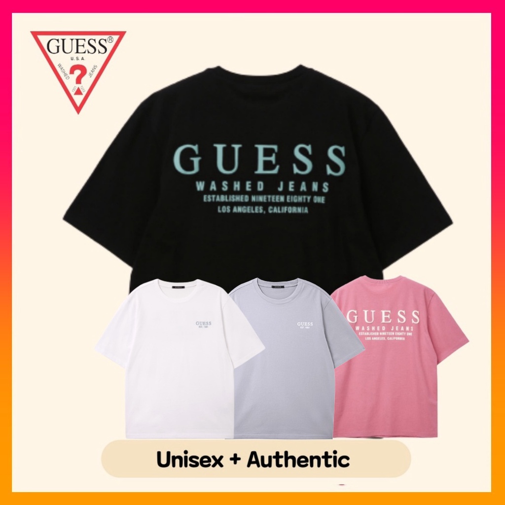 Guess store tee sizing