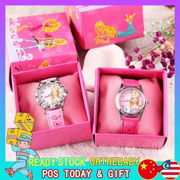 Girls barbie clearance watch