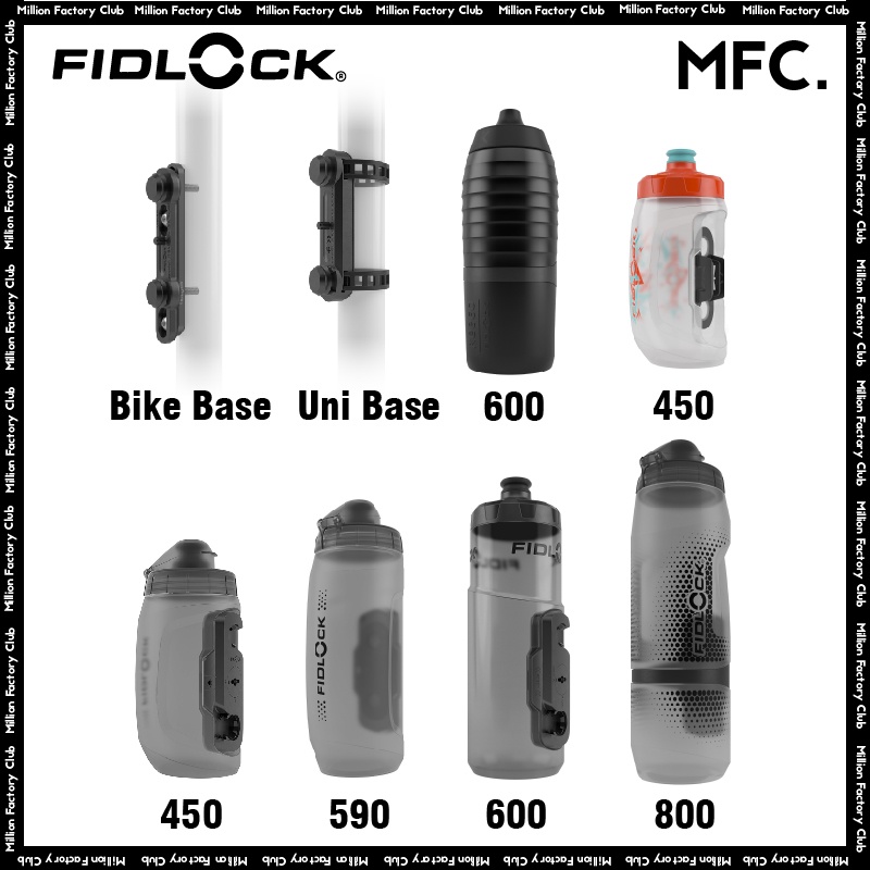 Magnetic water store bottle for bike