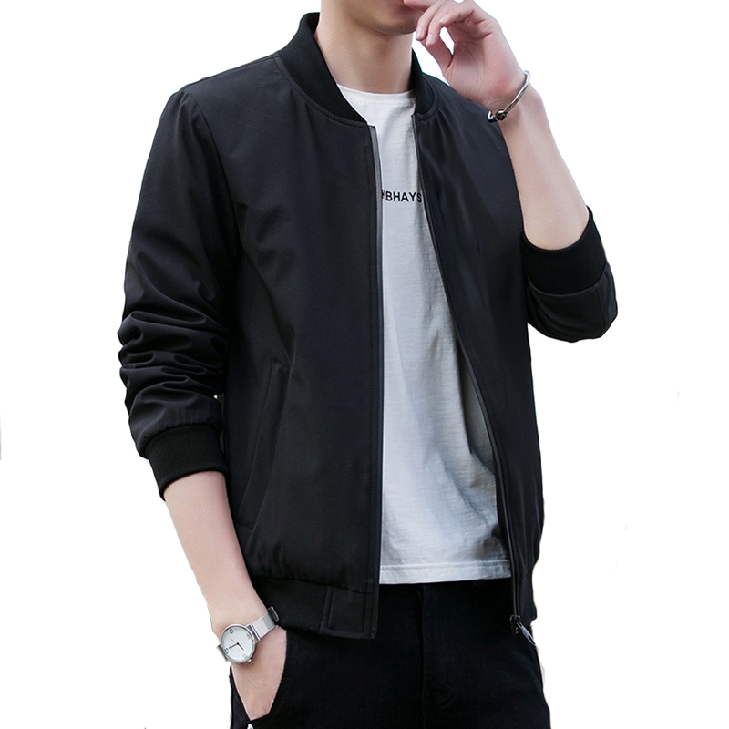 Birmon Baseball Uniform Casual Jacket Black / China / M