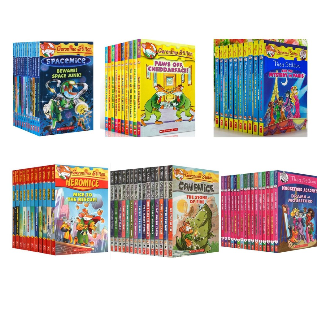 Geronimo Stilton/Thea Stilton Paperback Series | Shopee Singapore