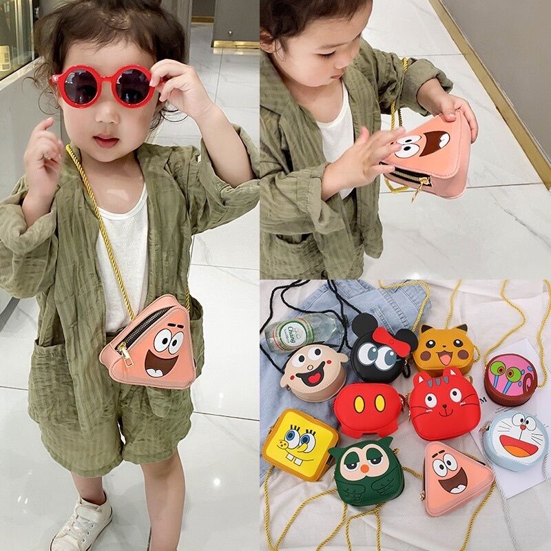 Kids Lovely Bag Cute Cartoon Sling bag handbags Coin Purse Mini Shoulder bag Children s bag