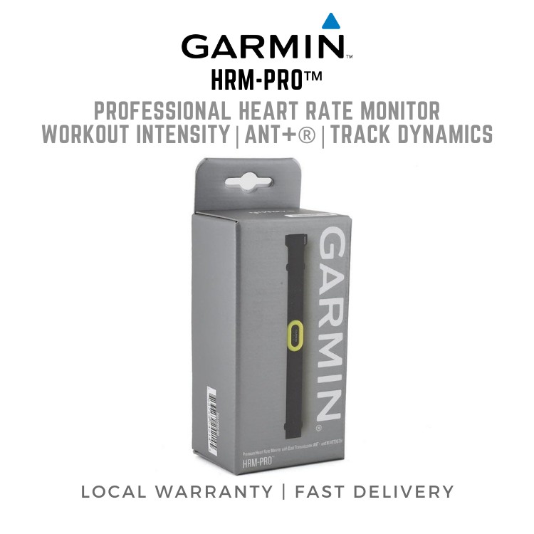 Garmin HRM Pro Heart Rate Monitor 1 Year Local Warranty Shopee