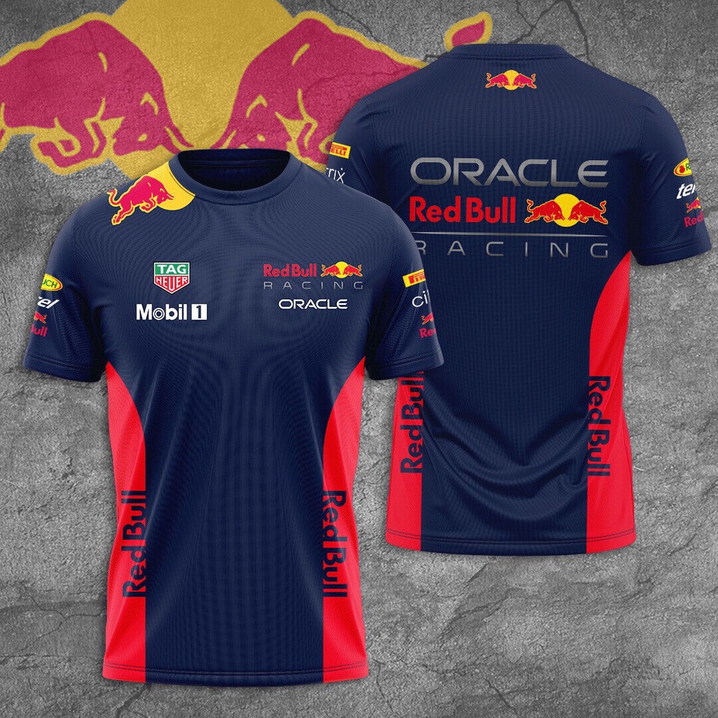 Red Bull Racing T Shirt 2022 Red Bull F1 Formula 1 Tag Heuer